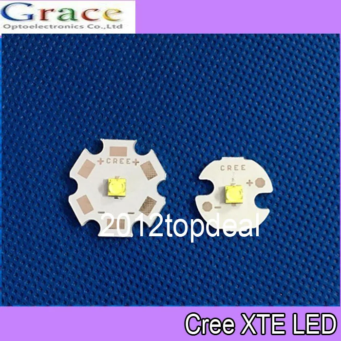 Бесплатная доставка! Светодиодный чип Cree XTE LED1-5 Вт 10 шт. холодный белый 6000-6500 К