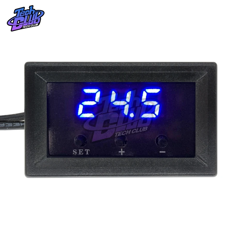 Термостат W1209 регулятор температуры с цифровым светодиодным дисплеем и кабелем