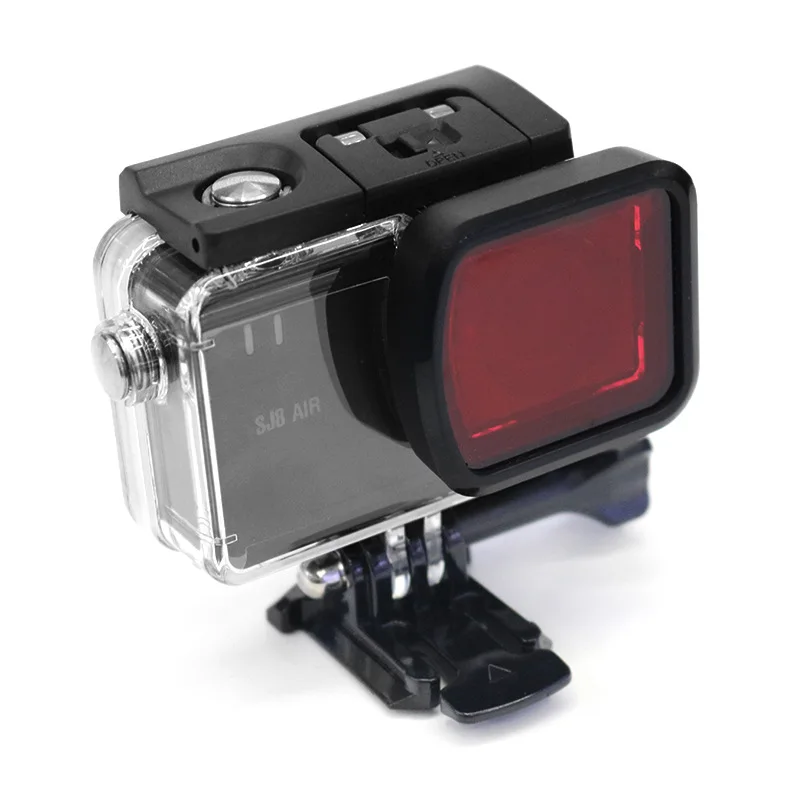 SJCAM SJ8 Pro/Plus крышка объектива царапина Объектив экран стеклянная пленка УФ фильтр крышка объектива для SJ8 Дайвинг Экшн-камера Clownfish