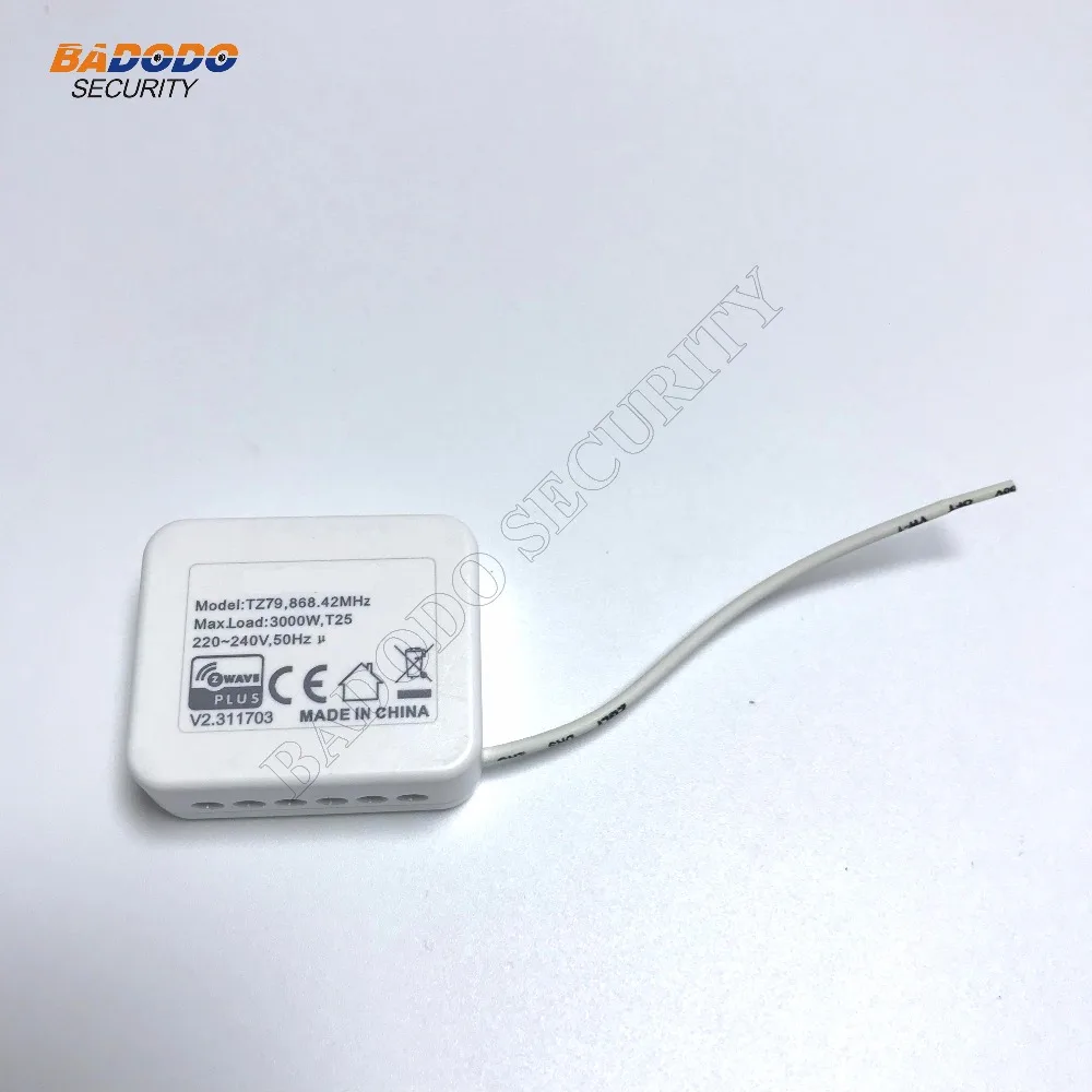 Z-wave plus TKB home TZ79 одиночный релейный выключатель питания модуль большой мощности 3000 Вт с функцией измерения мощности