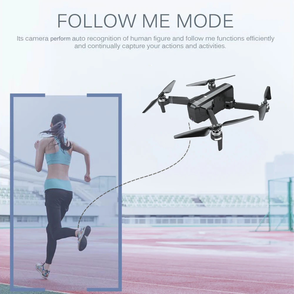 SJ R/C F11 5G Wifi FPV GPS бесщеточный Дрон с камерой 1080P 120 ° Широкий угол следуй за мной RC