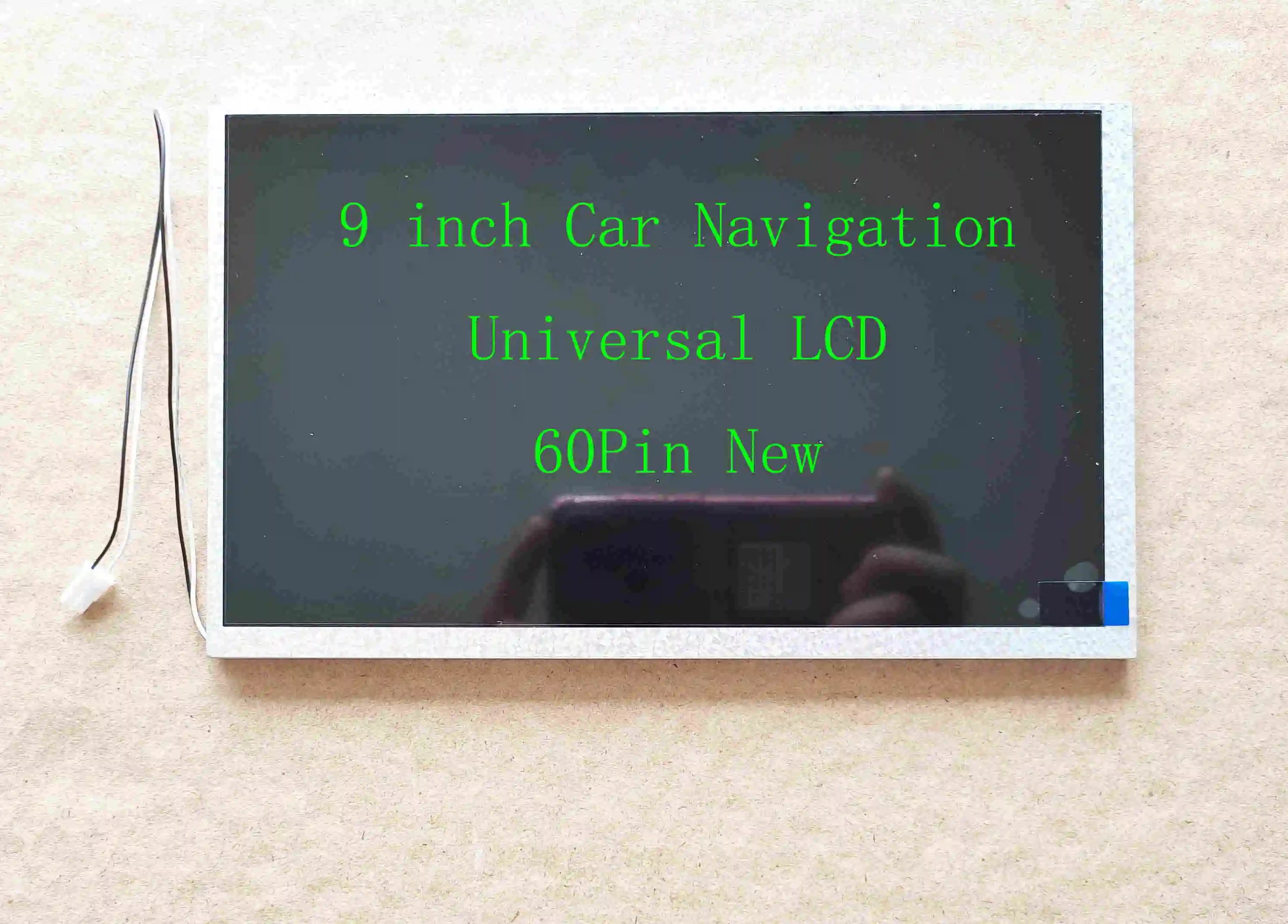 9inch 1024-600 60pin 9inch/'10.1inch/10.2inch 60pin Universal 1024*600 Car Navigation LCD NEW 9inch-210*126mm 10.1inch 235*143mm - Цвет: 9inch 1024-600 60pin