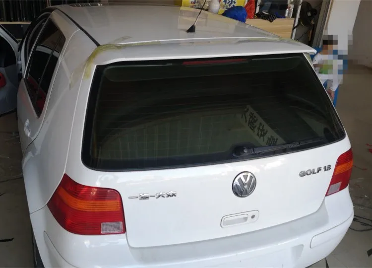 Спойлер для Volkswagen Golf 4 Sport 2005 2006 ABS Материал заднее крыло автомобиля праймер цвет