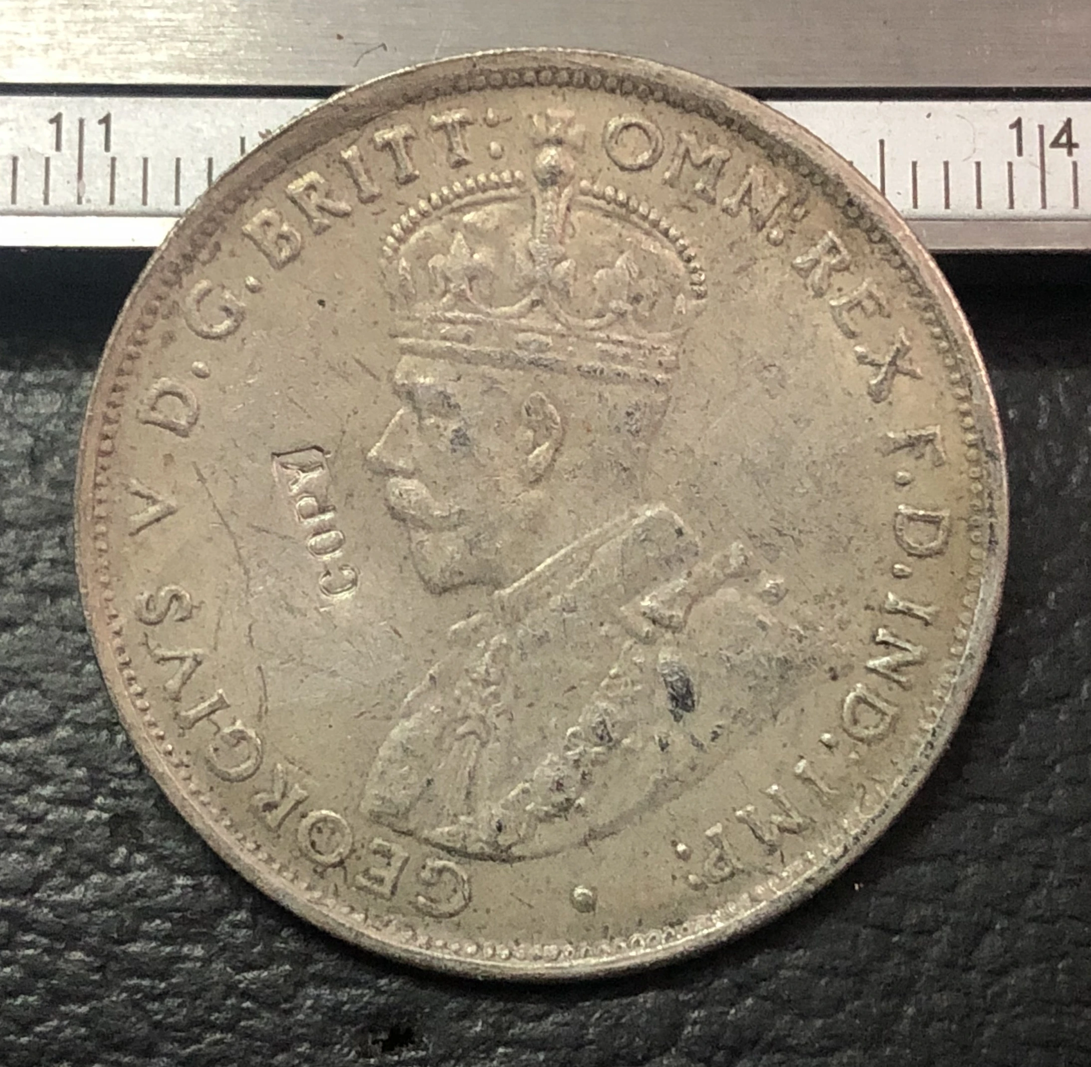 1932 Австралия 1 Флорин Джордж V копия Посеребренная монета|coin collecting silver dollars|coin