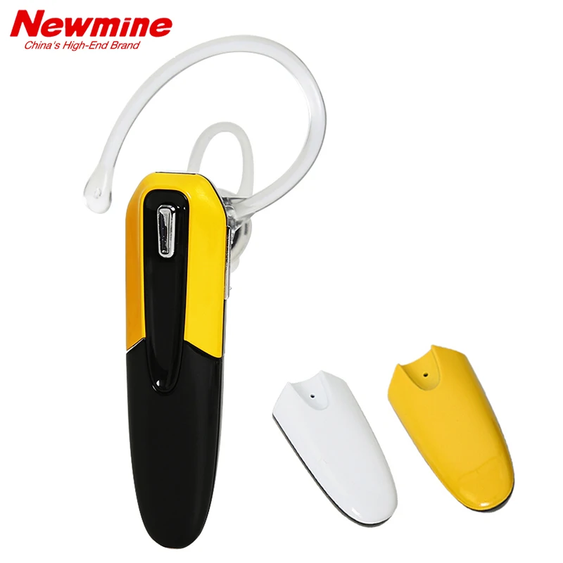 NEWMINE K7 Бизнес гарнитура Bluetooth три цвета сменный аккумулятор Шум отмена bluetooth