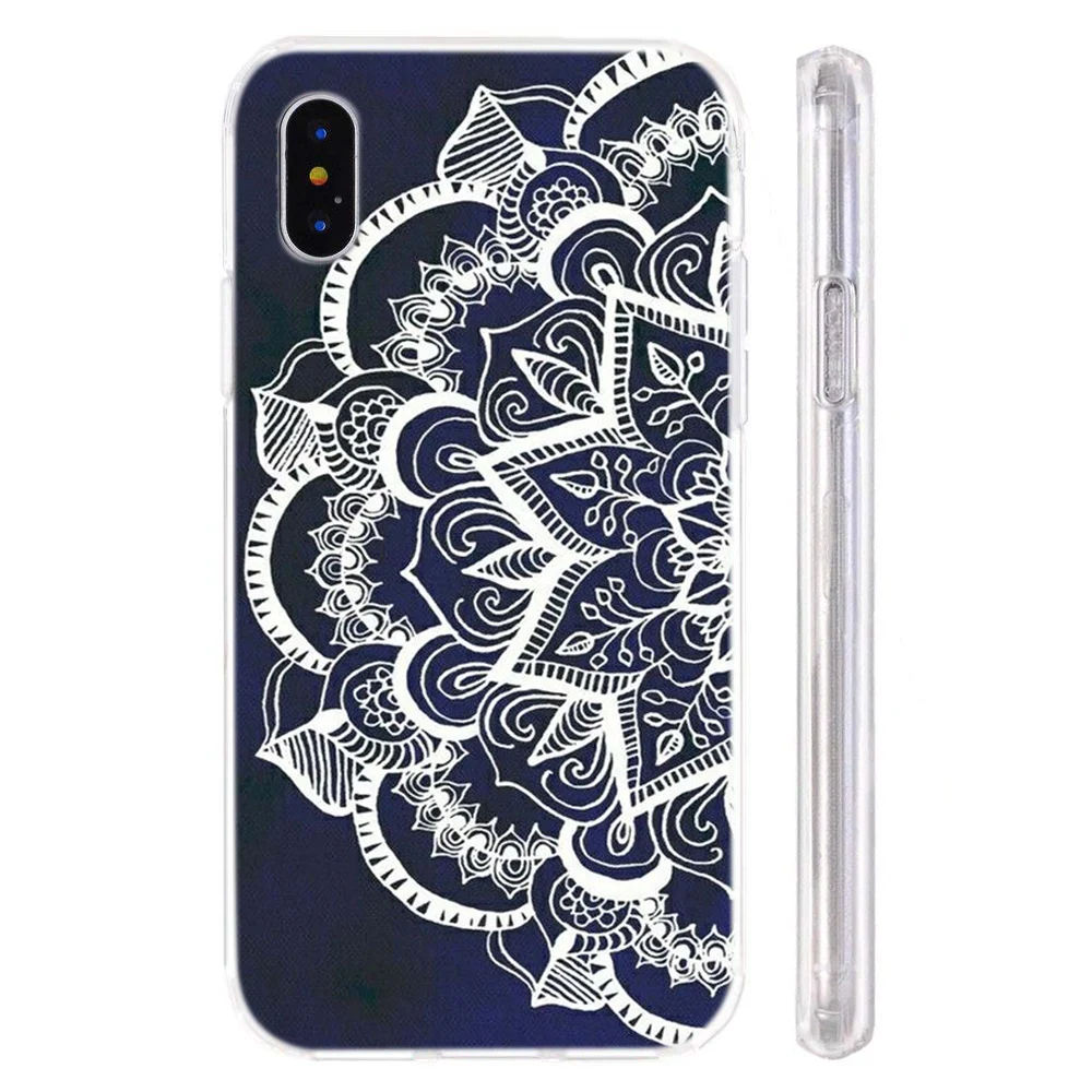 Силиконовый чехол для телефона iPhone 6 7 8/6 8 plus XS Max XR розовые цветочные чехлы мягкий