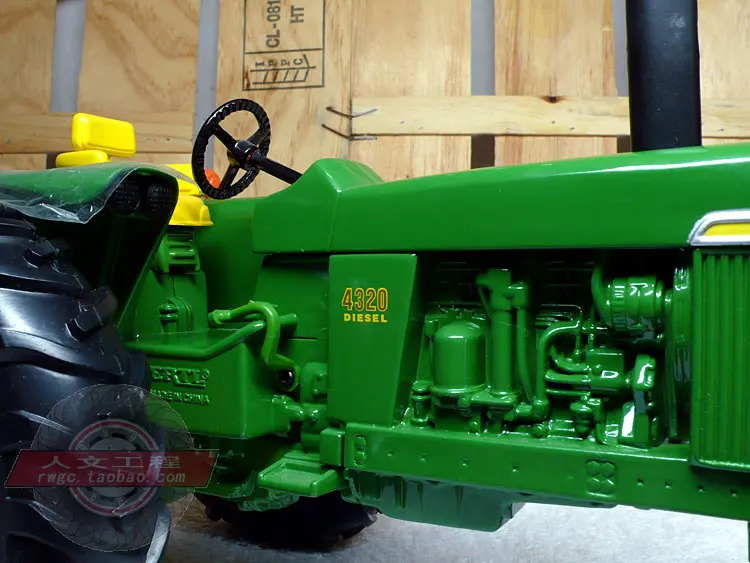 KNL HOBBY J Deere 4320 фермерский Трактор модель автомобиля из сплава подарок коллекция Act