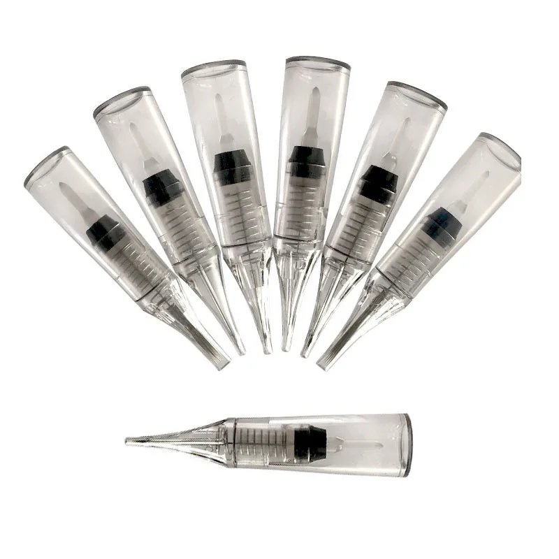1RL-30pcs Перманентный макияж ручка машина бровей татуировки микропигментация инструмент для бровей подводка для глаз губ макияж полуперманентный красота - Цвет: 1RL-30pcs