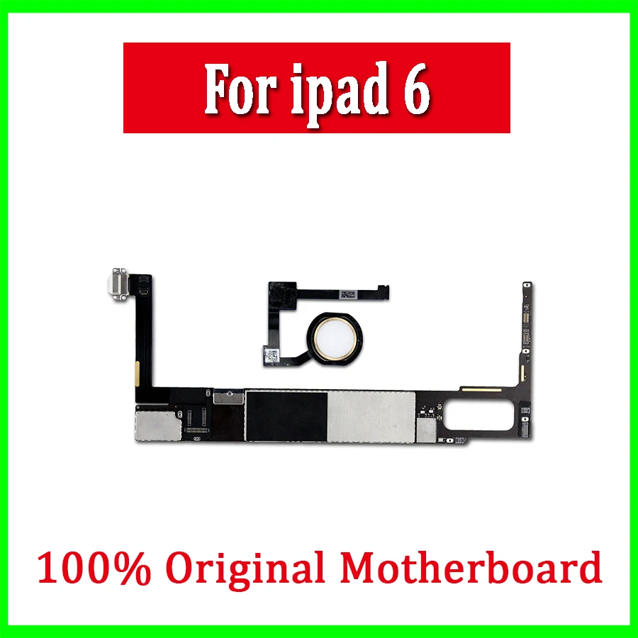 Материнская плата для iPad 6 Air 2 оригинальная разблокированная логическая с