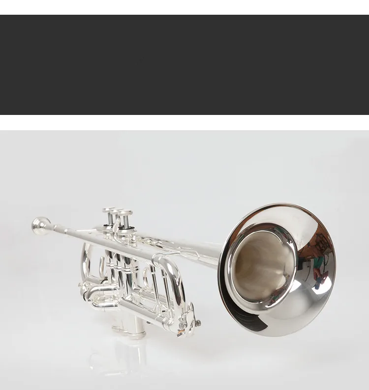 BULUKETrumpet оригинальные посеребренные плоские Bb профессиональные зеркальные