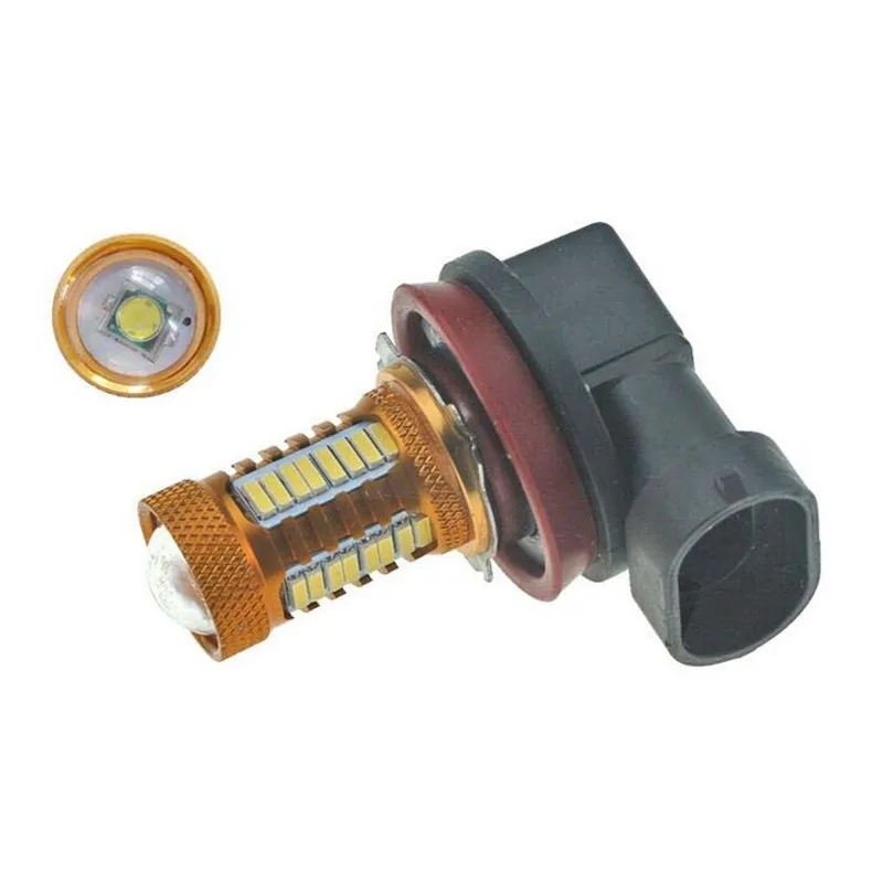 BOAOSI 2x автомобиль аксессуары H11 H8 4014SMD светодиодный туман светильник лампы для Peugeot