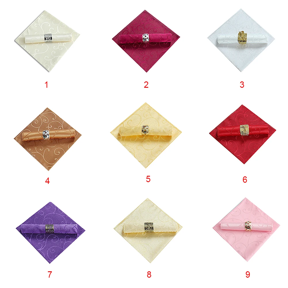 Новое поступление 1 шт. жаккардового переплетения рот платки из ткани Свадьба