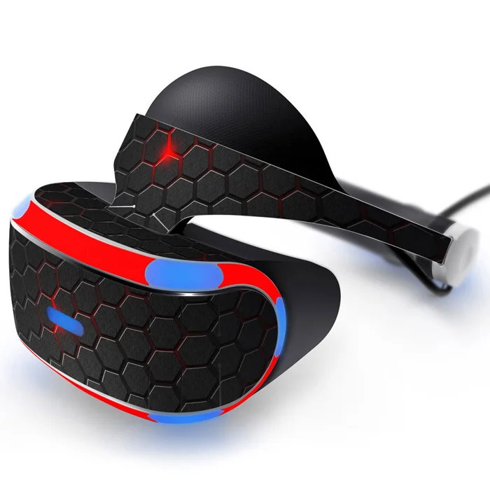 Водонепроницаемый и пылезащитный чехол наклейка кожа для PS4 PS VR наклейки аксессуары для игр - Цвет: TN-PSVR-0013
