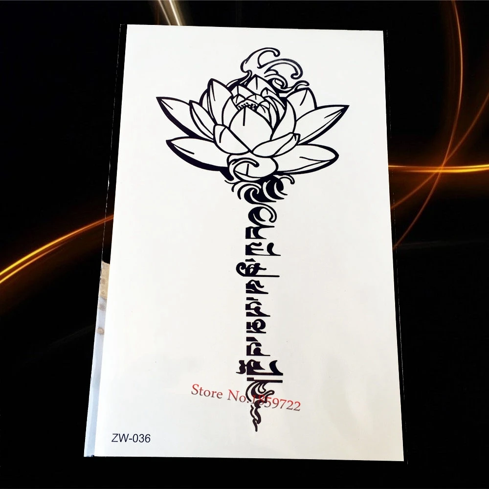 1 шт. сексуальная бабочка фея роза временная татуировка наклейка