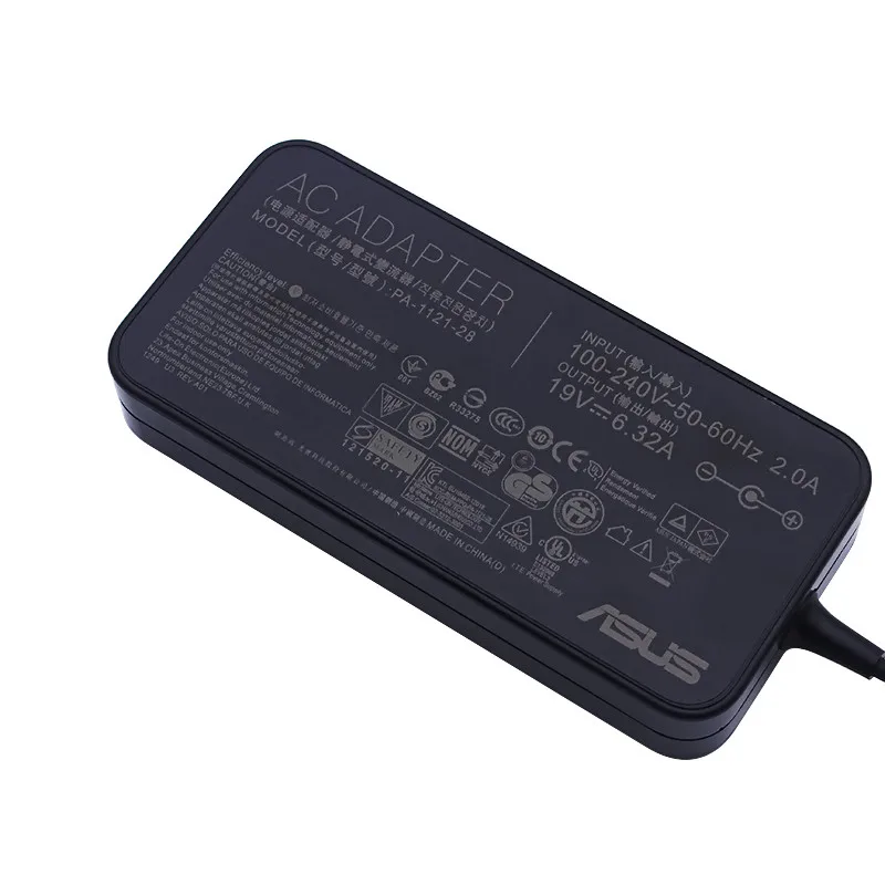 Asus адаптер для ноутбука 19V 6.32A 120W 5 5*2 PA-1121-28 AC Мощность Зарядное устройство N750 N500 G50