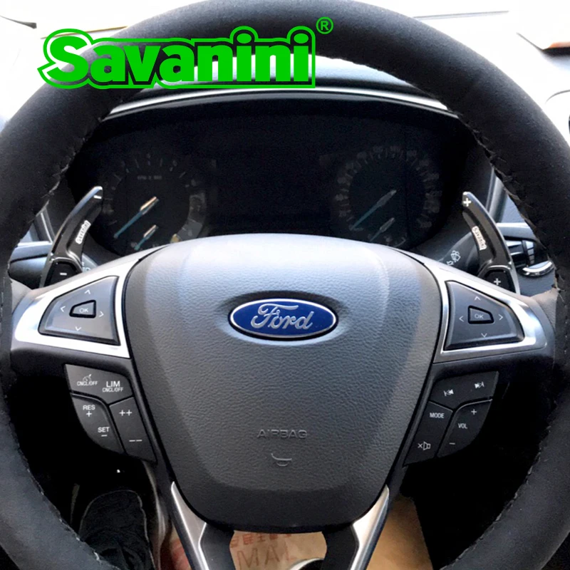 Алюминиевый руль Savanini DSG рычаг переключения передач для Ford Mondeo/ Edge/Taurus
