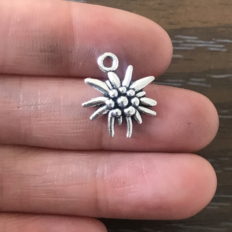 20 шт. &quotсделай сам&quot для изготовления ювелирных изделий Edelweiss Подвески из
