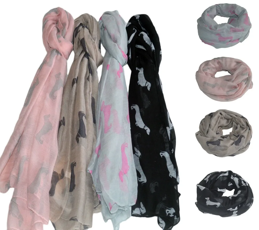 

Модная женская сосиска/Искусственная шея, шаль, шарфы с животными