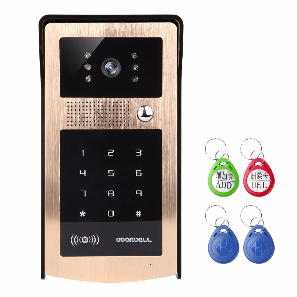 9 дюймовый большой ЖК дисплей управление доступом видеодомофон|video door phone|door phonedoor