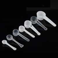 100x disposable plastic measuring spoons for coffee tea milk powder 1g 2g 2 5g 3g 4g 5g 6g 7 5g 10g 12g 15g 20g 25g 30g 35g