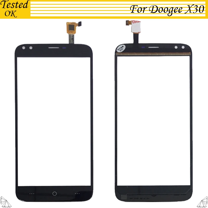 5 &quotчерный/белый X30 Сенсорное стекло Для Doogee сенсорный экран дигитайзер запасная