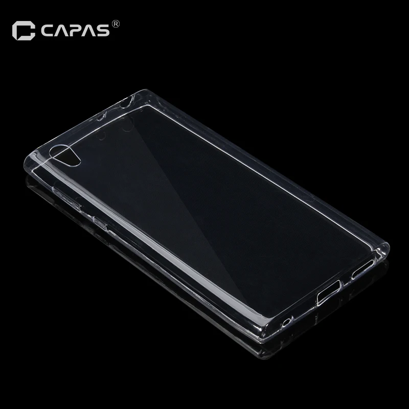 Мягкий чехол из ТПУ для Sony Xperia L1 ультра тонкий силиконовый прозрачный G3311/G3312/G3313