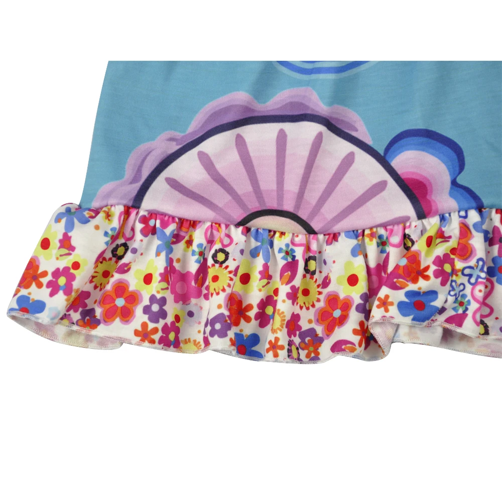 wholesale bulk Boutique Cute Girls Dress Hot Pink With Hairbow Clothing Ruffle Remake Children Princess Party LYQ712-011 | Детская