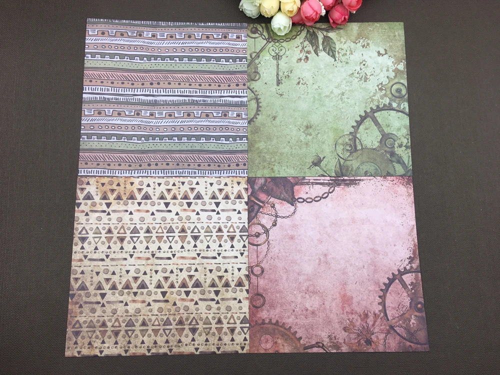 AlinaCraft 24 листа 6 &quotX6&quot mystic voyage paper пакет бумаги для скрапбукинга ручной работы