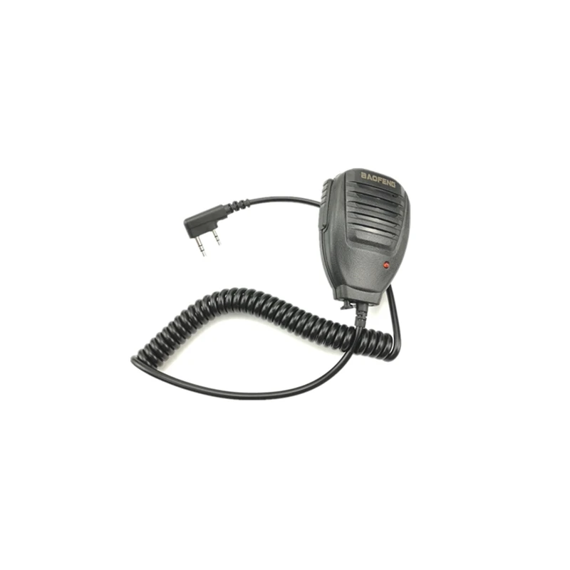 1 piece 1/2 шт Baofeng BF-888S UV-5R UV-5RC UV-5RE иди и болтай Walkie Talkie Ручной микрофон Динамик Портативный двухстороннее радио аксессуары для микрофона - Цвет: 1 piece