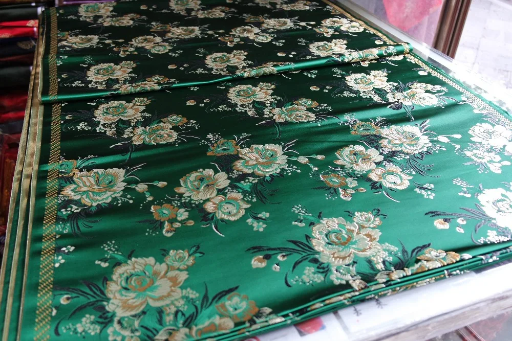 Китайская традиционная парча полиэстр 75 см ширина чонсам подушка qipao