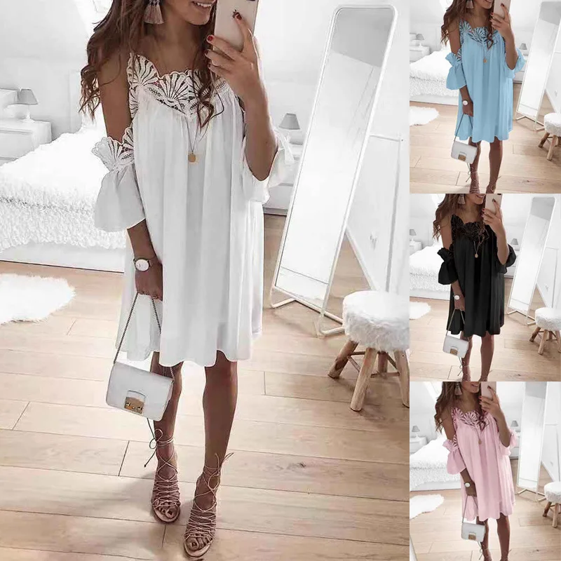 Женская одежда из кружева белый Лебедь балетная 2021 летнее платье размера плюс