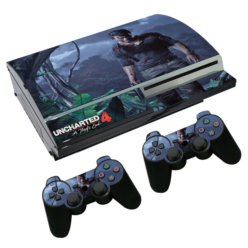 Наклейка для PS3 Fat PlayStation 3 консоль и контроллеры Skins наклейка виниловая без