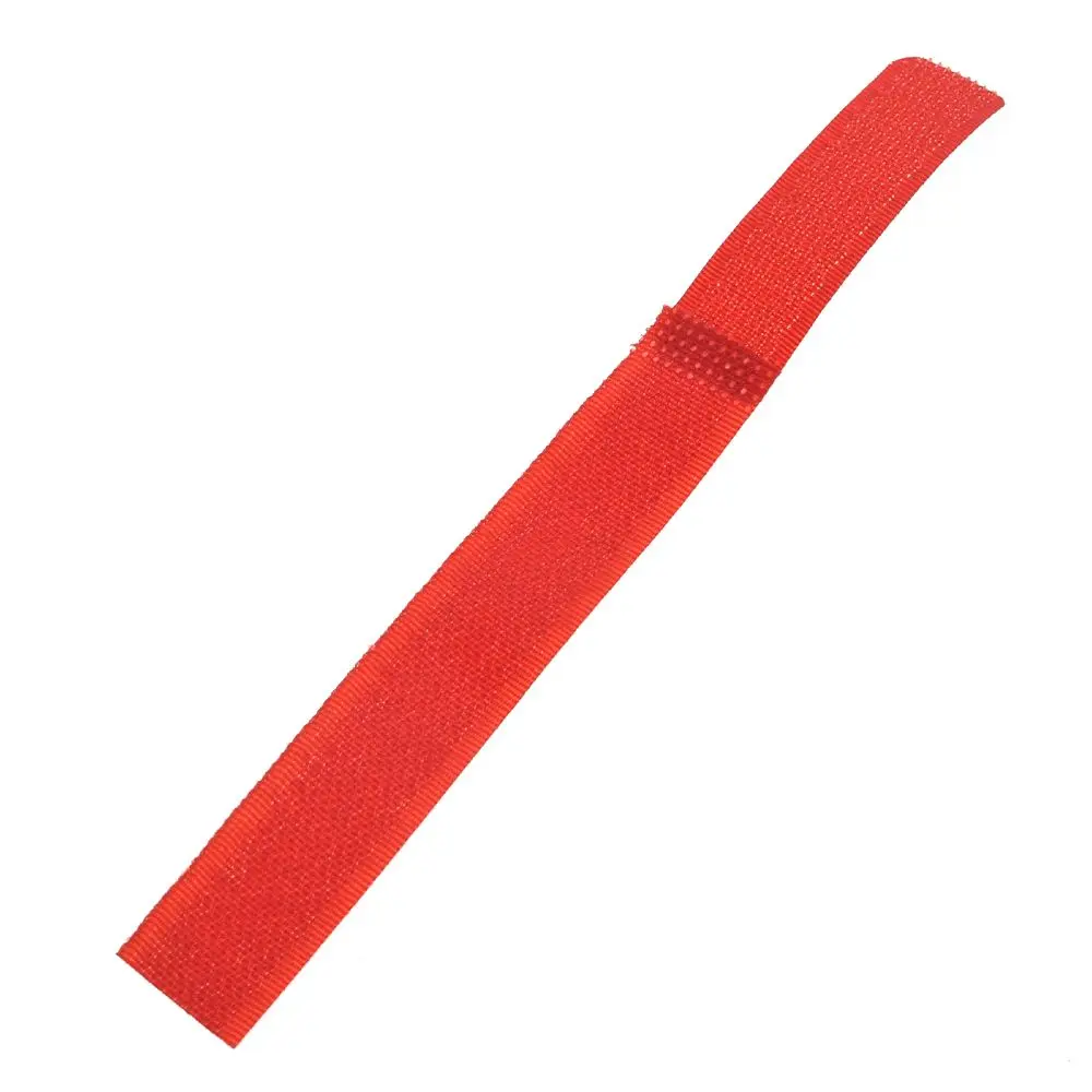 red 7 шт. Кабельный органайзер провод липучка держатель USB кабель управление наушники мышь шнур клип протектор галстук веревка - Цвет: red