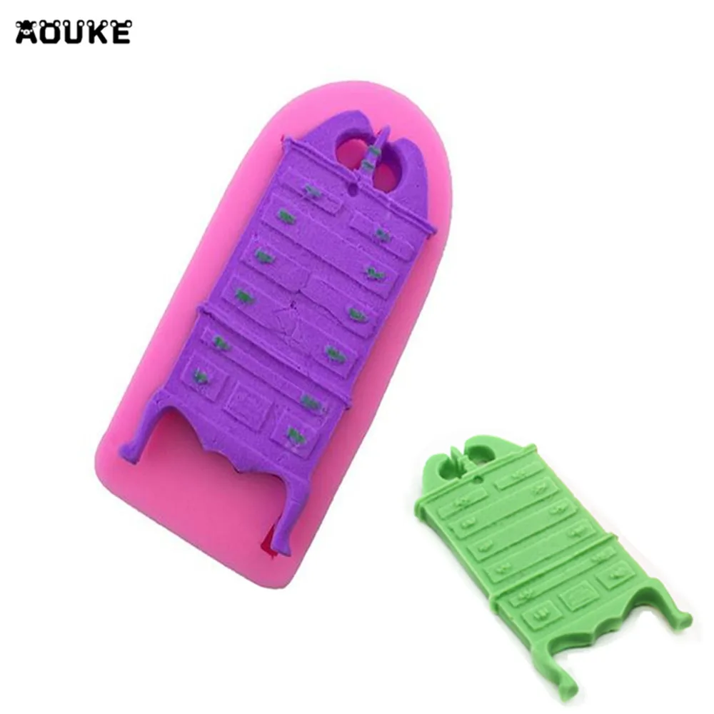 

Europe Type Furniture Cabinet Drawer Shape Fondant Cake Silicone Mold Chocolate Pastry Mould DIY Baking Tools Biscuits Molds