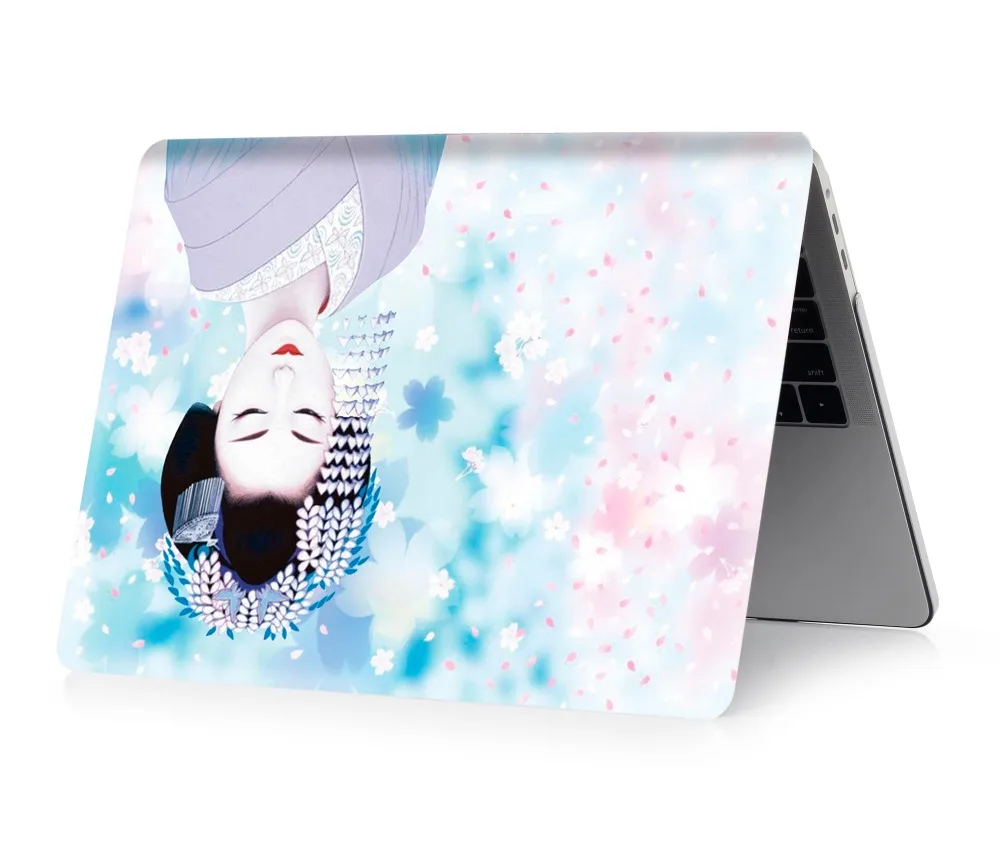 Чехол для ноутбука с цветной печатью для Macbook Air 11 13 Pro retina 12 13 15 дюймов цвета Сенсорная панель Pro 13 15 или Air 13 кимоно