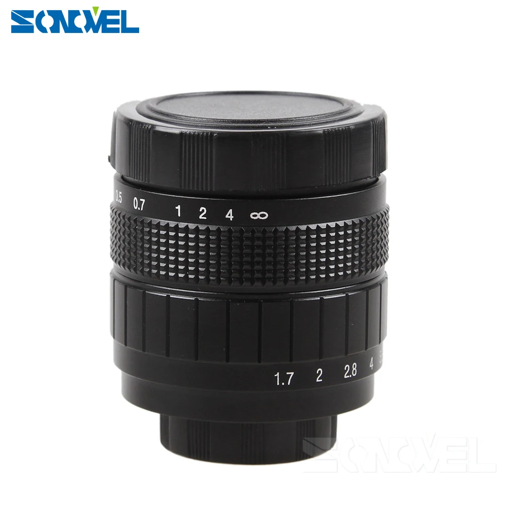 Фуцзянь 35 мм F1.7 CC ТВ кино объектив+ C крепление+ макро кольцо для Canon EOS M M2 M3 M5 M6 M10 беззеркальная камера