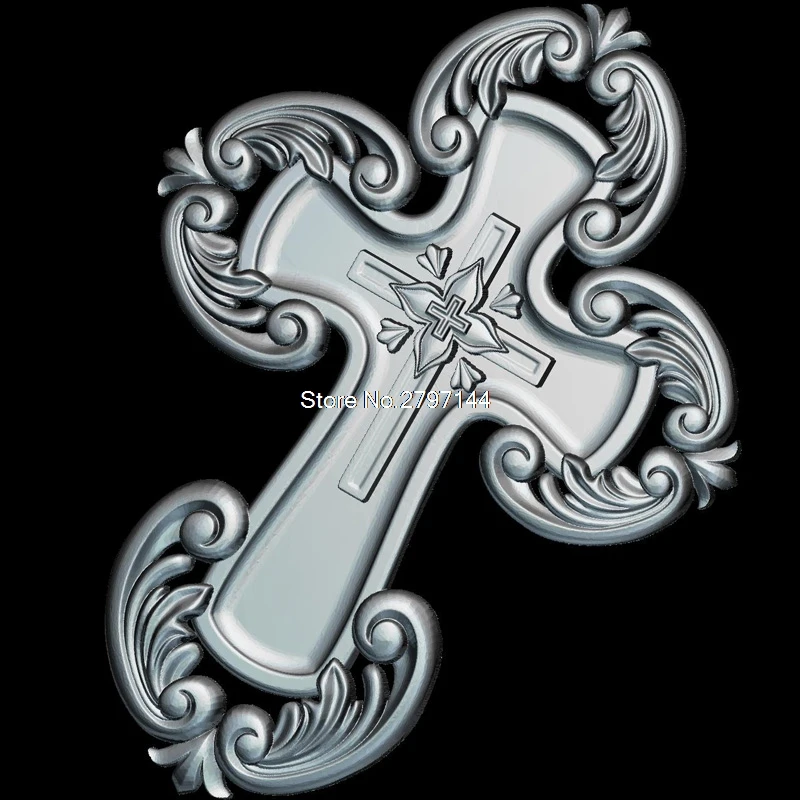 Перекрестная 3D модель рельеф STL format Religion 3d для ЧПУ в формате STL|3d model relief|3d relief modelfor