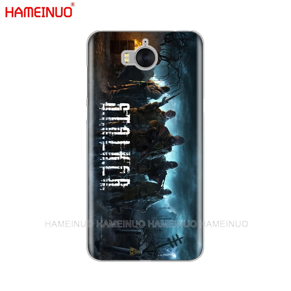 HAMEINUO stalker clear sky Game Модный Роскошный чехол для сотового телефона huawei honor 3C 4X 4C 5C 5X 6 7