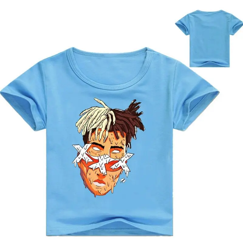2-12Years футболка для мальчиков в стиле лего футболка детские Xxxtentacion мальчика футболка для мальчика топ продаж Рубашка с короткими рукавами Детская летняя одежда для младенцев, мальчиков, футболки - Цвет: 5