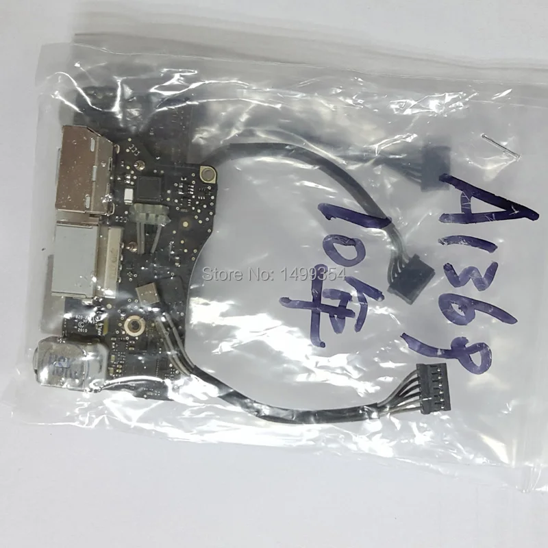 Genunie 2010 год A1369 Power Audio Board для Apple Macbook Air 13 ''A1369 USB I/O Dock Jack 820 2861 B MC503 MC504|board board|macbook