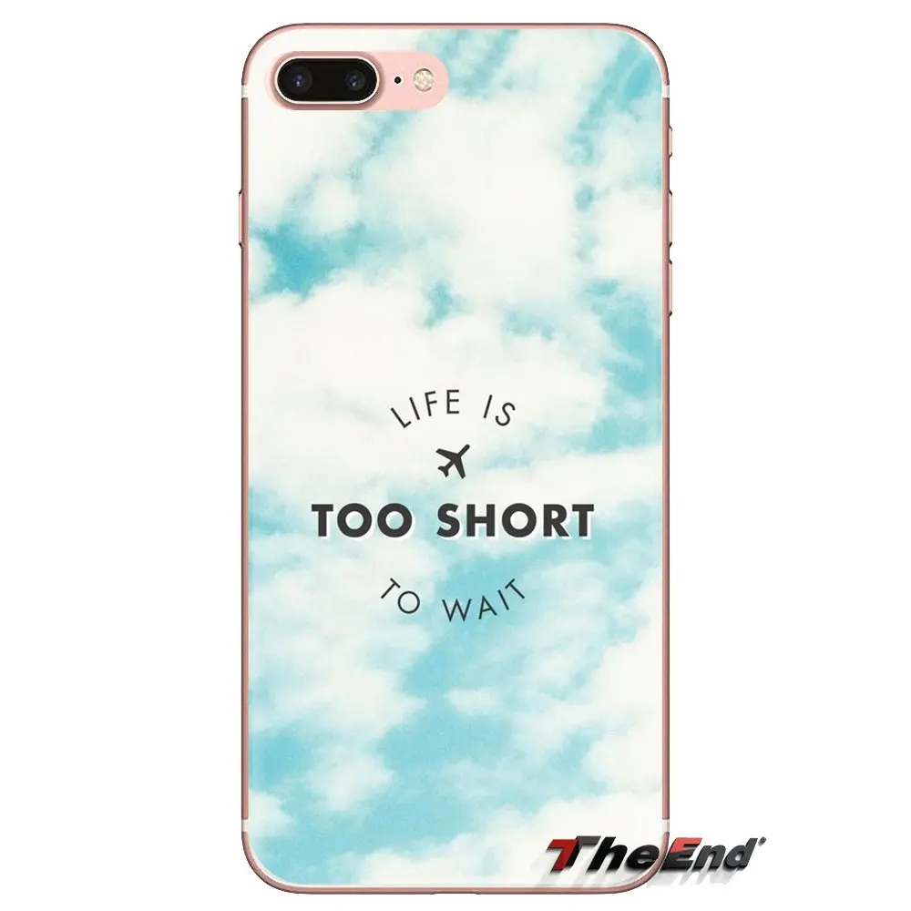 Navy Blue Motivation wallpaper For iPod Touch Apple iPhone 4 4S 5 5S SE 5C 6 6S 7 8 X XR XS Plus MAX TPU Transparent Cases Cover |