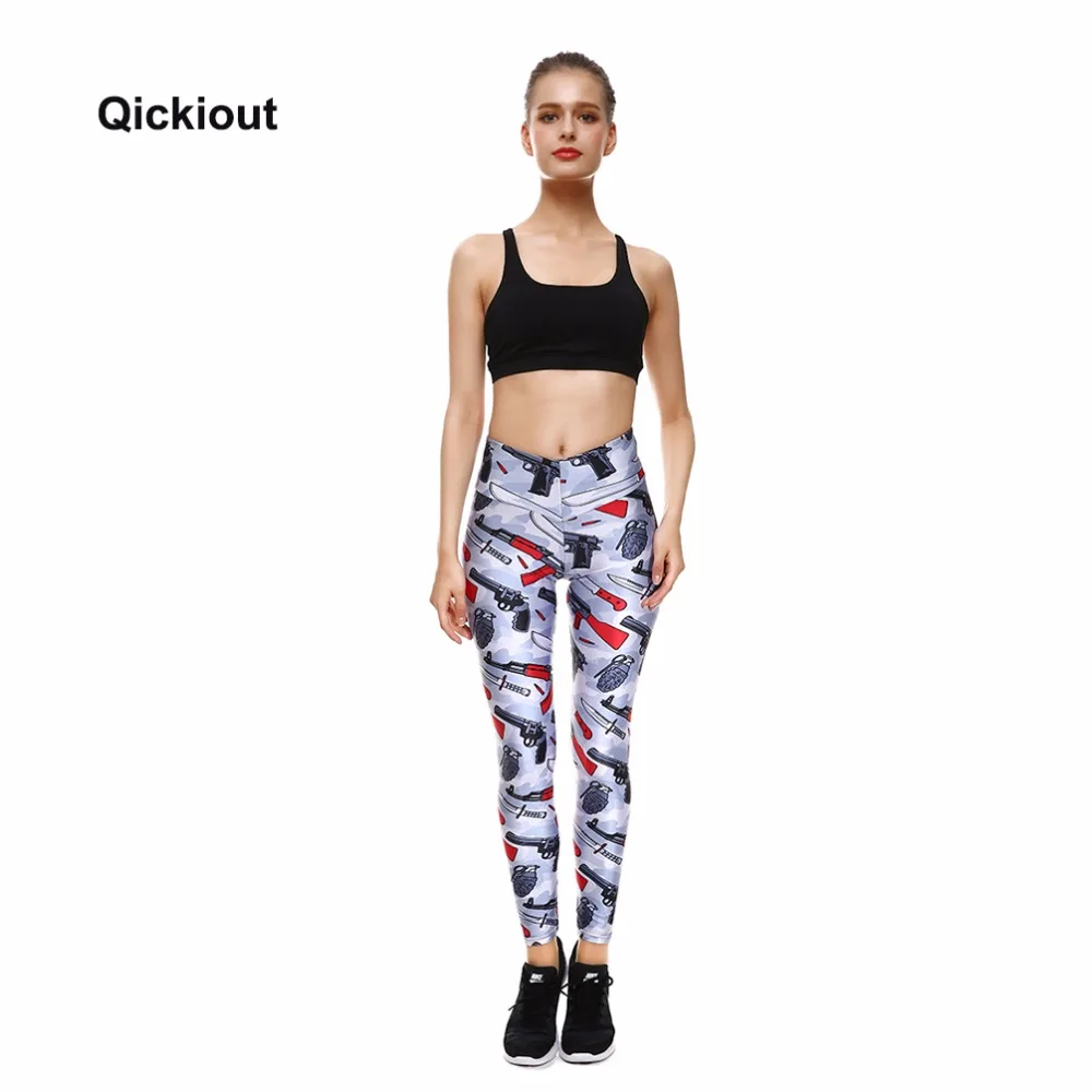 Женские повседневные леггинсы Qickitout штаны на весну и осень новинка 2017|women casual