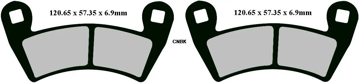 Набор дисковых тормозных колодок для POLARIS ATV XP900 XP 900 Ranger RZR White Lightning LE 2011 / 400 HO 2010 |