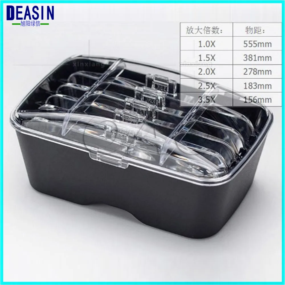 

Dental 1Set Head Magnifying Glass Magnifier With 5 Lens And Led Lights For Reading Jewelry Watch repair loupes glass