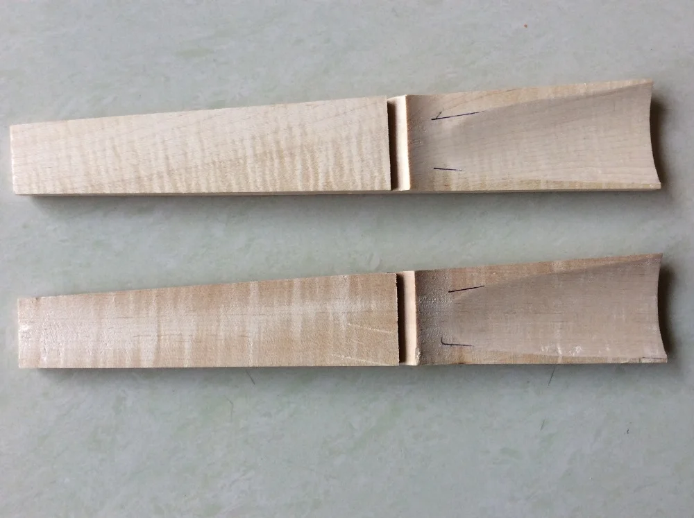 2 шт. из 4/4 грифов для скрипки в барочном стиле Кленовая древесина | Спорт и