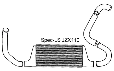 T. o. y. t. А chaser JZX110 1JZ GTE 2.5L Turbo интеркулера комплект 2000 2004 год|kit kits|kit intercoolerkit turbo |