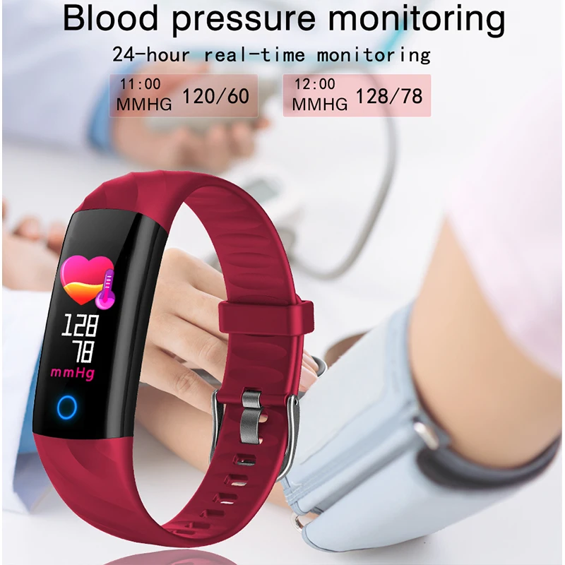 LIGE Новый Модный Bluetooth Смарт-Браслет Водонепроницаемый спортивный трекер