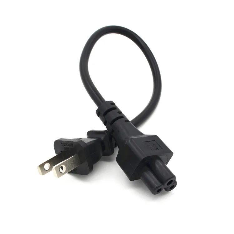  1 шт. лидер продаж США UL Канада 2-контактный штекер IEC 320 C5 короткий дорожный шнур