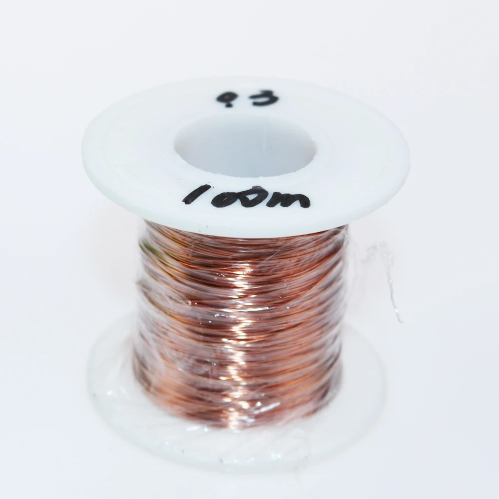 ChengHaoRan 0.3mm x 50m 100m QA-1-155 Polyurethane enameled wire Copper Wire 50meter/pc 100 meter | Компьютеры и офис