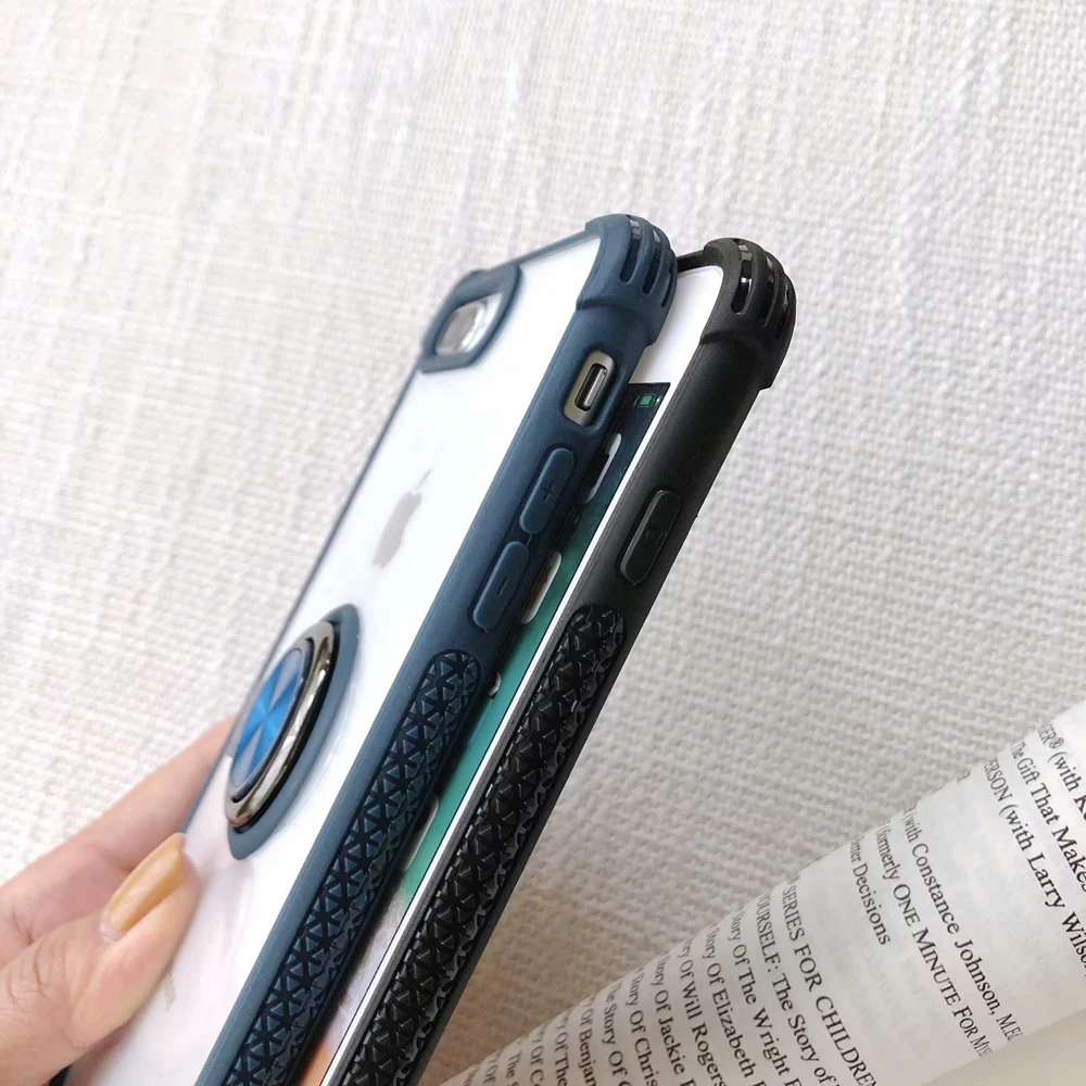 Защитный противоударный чехол для телефона iPhone 11 Xs Max X 7 6s 8 Plus мягкий защитный из